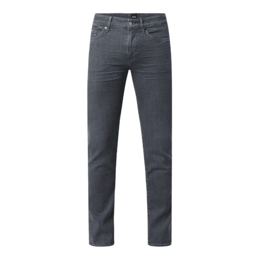 Jeansy o kroju slim fit z dodatkiem streczu model ‘Delaware’ Boss 36/32 Peek&Cloppenburg