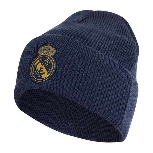 adidas CZAPKA Zimowa Real Madrid Beanie granatowa Adidas uniwersalny okazyjna cena www.fun4sport.pl