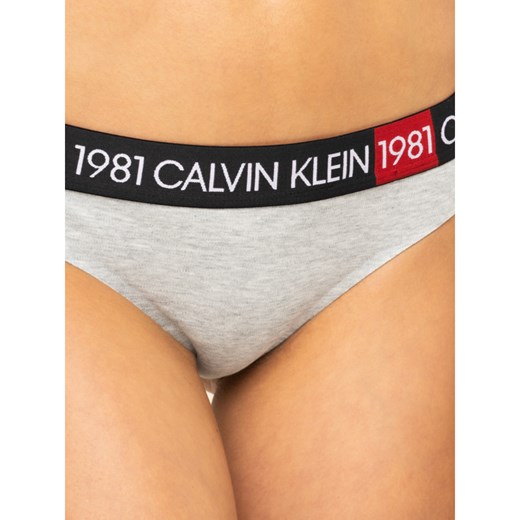Szare majtki damskie Calvin Klein Underwear casual