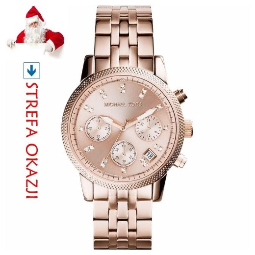 Zegarek złoty Michael Kors