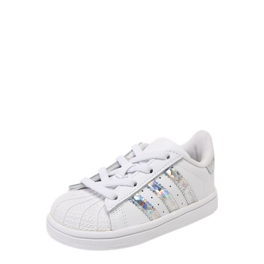 Trampki dziecięce białe Adidas Originals skórzane