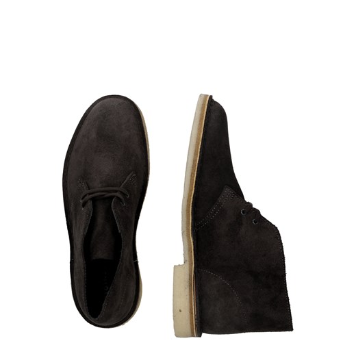 Buty zimowe męskie Clarks na zimę sznurowane casual skórzane