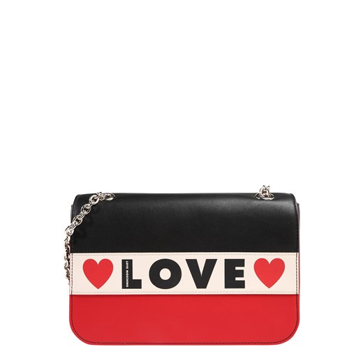 Kopertówka Love Moschino ze skóry