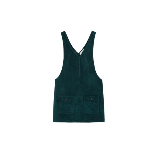 Sukienka Violeta By Mango na co dzień w serek mini na ramiączkach