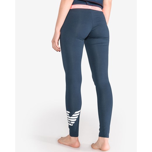 Emporio Armani Legginsy do spania Niebieski