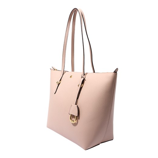 Shopper bag Ralph Lauren duża matowa na ramię