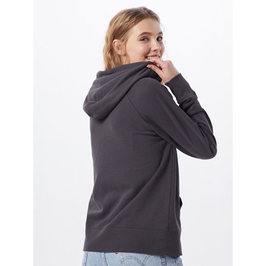 Bluza damska czarna Levi's krótka z napisami