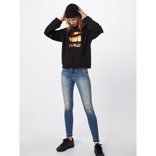Bluza damska G-Star Raw czarna w stylu młodzieżowym