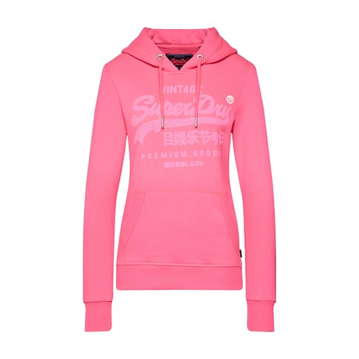 Bluzka sportowa 'PREMIUM GOODS TONAL INFILL ENTRY HOOD' Superdry XS AboutYou
