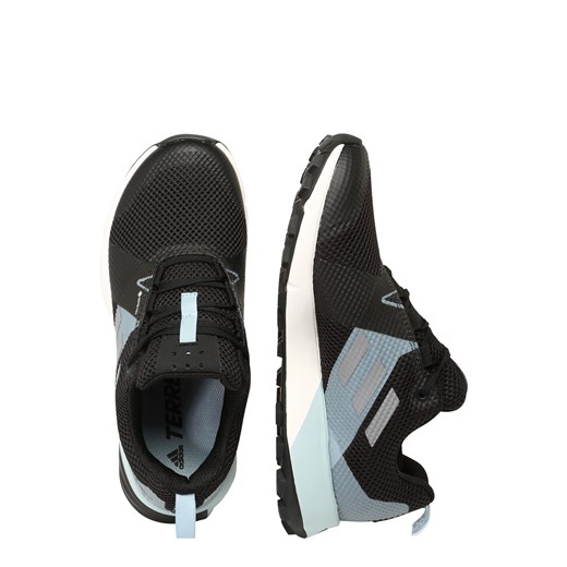 Buty sportowe damskie czarne Adidas Performance do biegania młodzieżowe sznurowane bez wzorów na płaskiej podeszwie