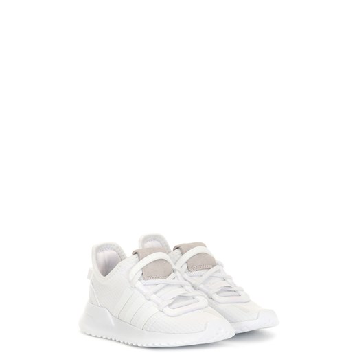 Buty sportowe damskie Adidas sneakersy młodzieżowe sznurowane płaskie gładkie