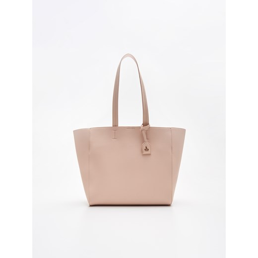 Shopper bag beżowa Cropp duża