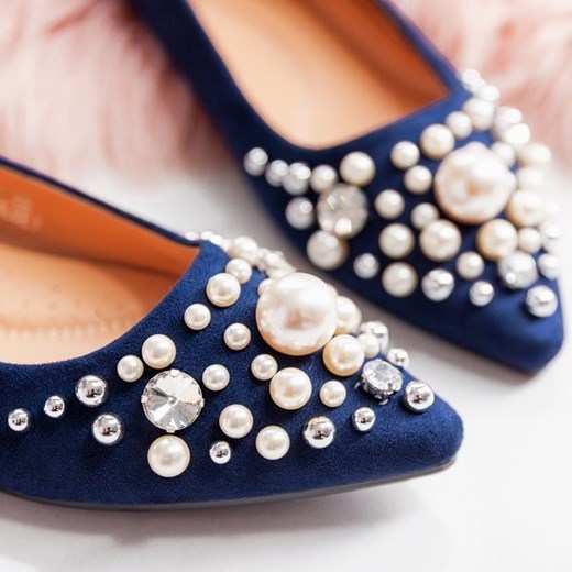 Balerinki Royalfashion.pl płaskie bez zapięcia