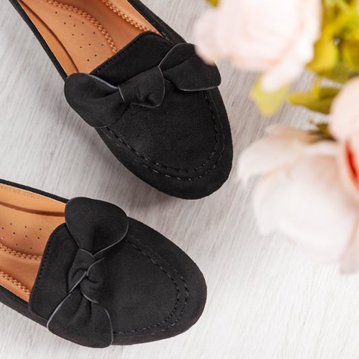 Balerinki Royalfashion.pl gładkie casual