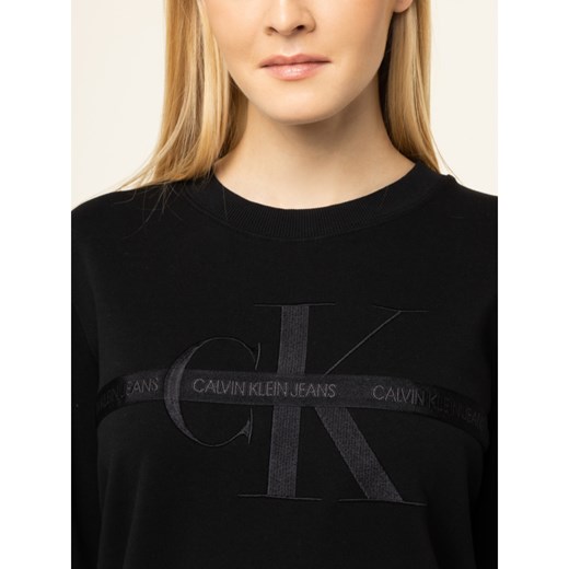 Sukienka Calvin Klein z okrągłym dekoltem na co dzień mini