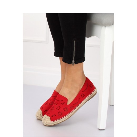 Espadryle damskie Inello ze skóry ekologicznej