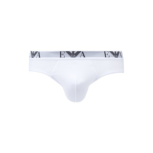 Emporio Armani 3-pack Slipy Czarny Niebieski Biały