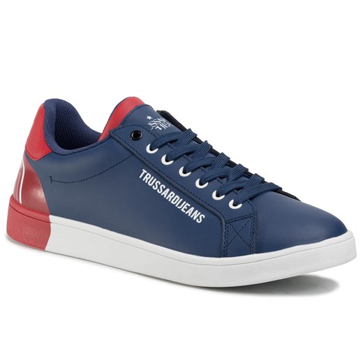 Trampki męskie Trussardi Jeans sznurowane casualowe