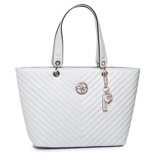 Shopper bag biała Guess