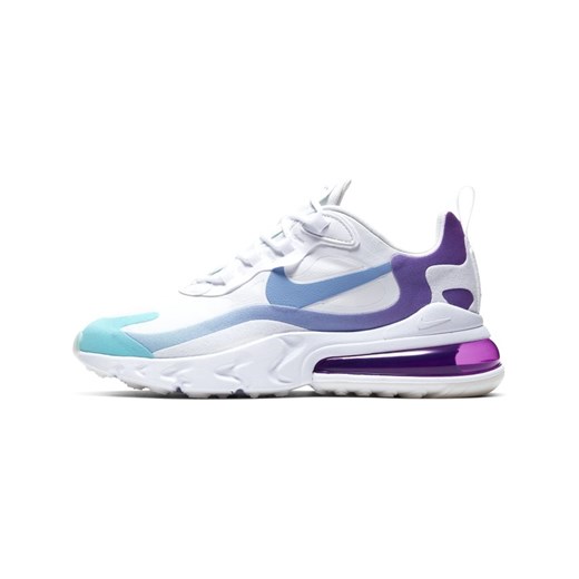 Buty damskie Nike Air Max 270 React - Biel