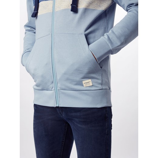 Bluza męska Jack & Jones niebieska jesienna