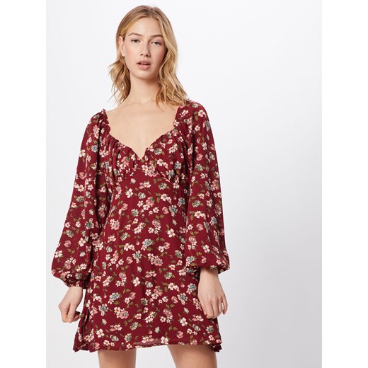 Sukienka Missguided mini z długim rękawem
