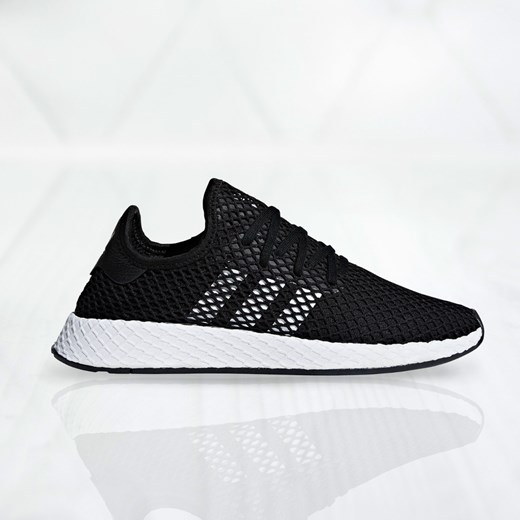 Buty sportowe męskie Adidas czarne sznurowane