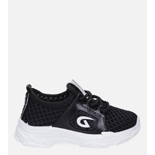 Buty sportowe dziecięce czarne Casu wiązane