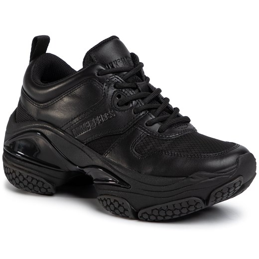 Buty sportowe damskie Bikkembergs w stylu młodzieżowym sznurowane