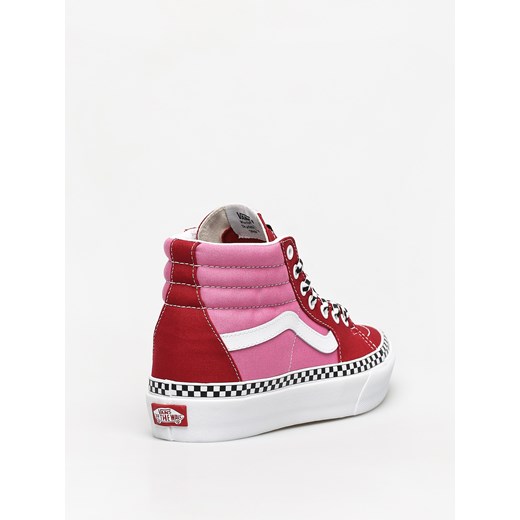 Trampki damskie Vans sk9 na platformie z gumy sznurowane
