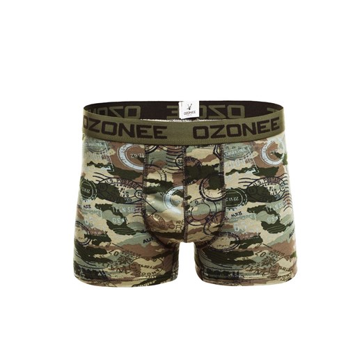 OZONEE 0953 BOKSERKI MĘSKIE KHAKI01
