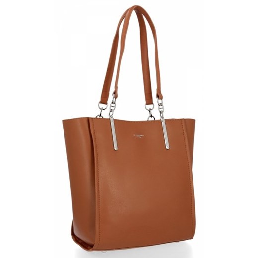 Shopper bag David Jones mieszcząca a8 matowa