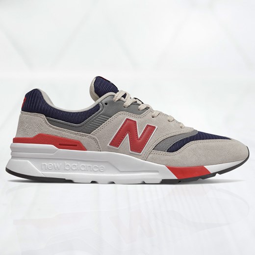 Buty sportowe męskie New Balance beżowe na wiosnę