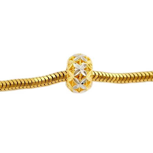 Charms Do Pandora, Apart Beads Oponka Złoto 585