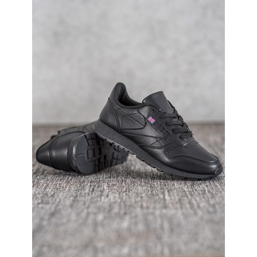 Buty sportowe damskie CzasNaButy bez wzorów sznurowane