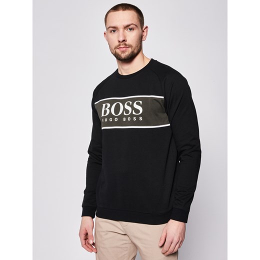 Bluza męska czarna BOSS Hugo młodzieżowa