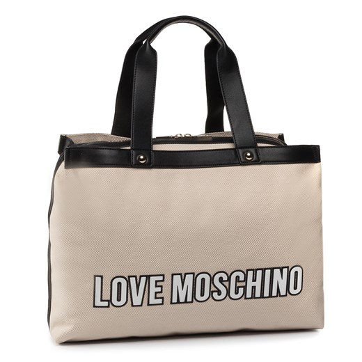 Torba LOVE MOSCHINO - JC4228PP0AKF110A Bia/Ner