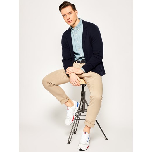 Polo Ralph Lauren koszula męska casualowa gładka z długim rękawem