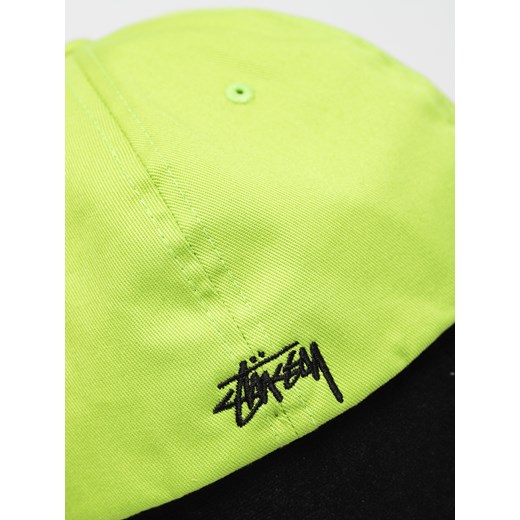 Zielona czapka z daszkiem męska Stussy
