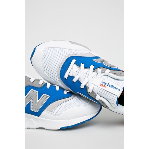 Buty sportowe męskie New Balance sznurowane ze skóry