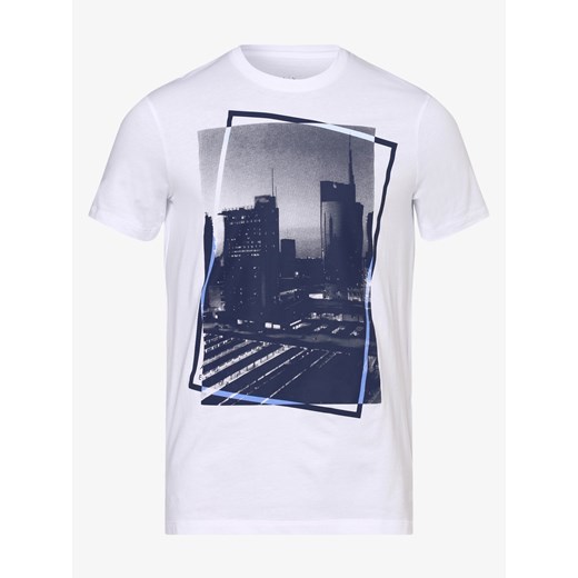 Armani Exchange - T-shirt męski, biały Armani Exchange XXL vangraaf