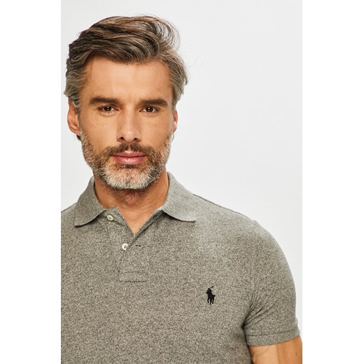 T-shirt męski Polo Ralph Lauren dzianinowy z krótkim rękawem