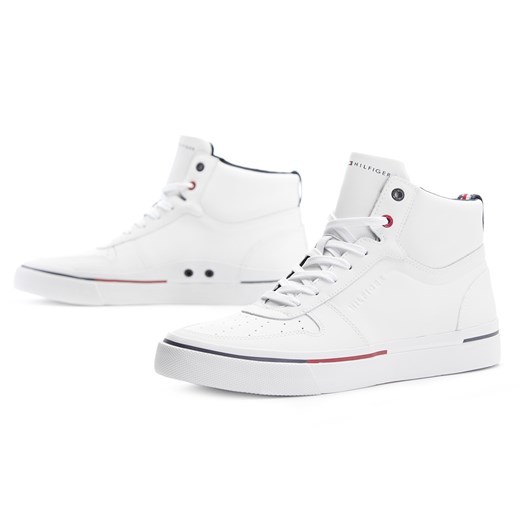 Trampki męskie Tommy Hilfiger tkaninowe sznurowane