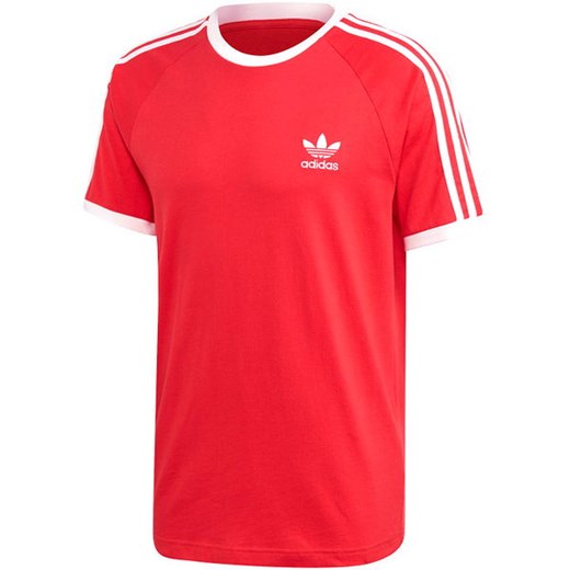 T-shirt męski Adidas Originals sportowy w paski z krótkim rękawem
