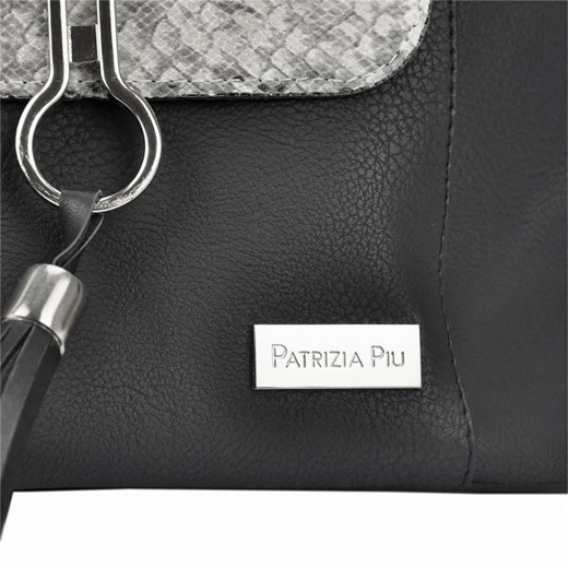 Shopper bag Patrizia Piu złota z tłoczeniem