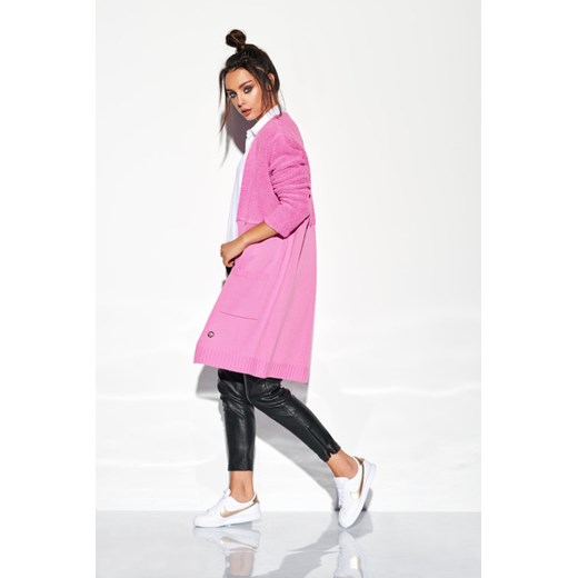 Lemoniade sweter damski z dekoltem w serek