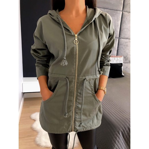 Zielona Parka 4039-93-D Modnakiecka.pl 36