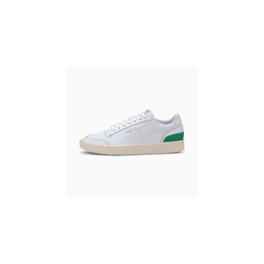 Buty sportowe damskie Puma białe skórzane sznurowane