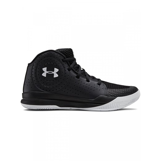 Buty sportowe dziecięce Under Armour na jesień czarne skórzane