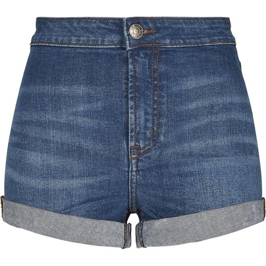 Urban Classics - Ladies Slim Fit Denim Shorts - Krótkie spodenki - niebieski 27